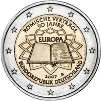 2-Euro-Gemeinschaftsausgabe 50 Jahre Römische Verträge 2007