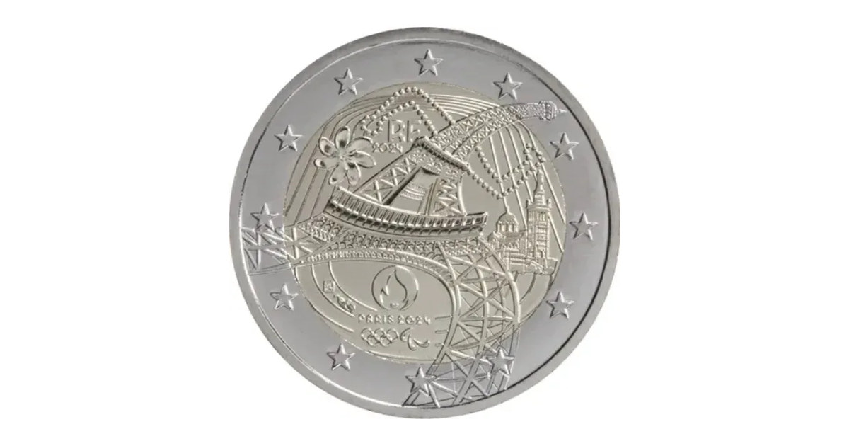 2-euro commemorative coin France 2024 – Paris 2024 Olympic and