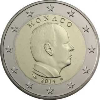 Monaco: Ausgabe der 2-Euro-Kursmünze 2014 steht bevor