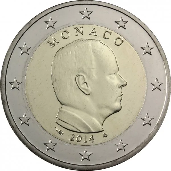 Monaco: Ausgabe der 2-Euro-Kursmünze 2014 steht bevor