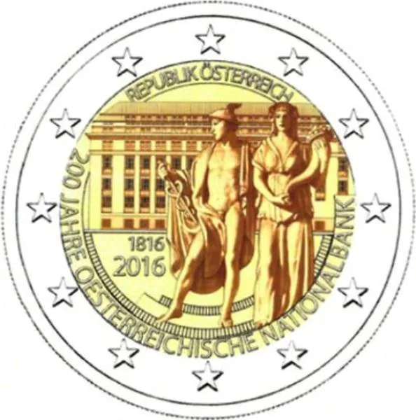 Motiv der geprägten 2-Euro-Gedenkmünze Österreichs für 2016 vorgestellt