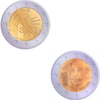 Motive für die portugiesischen 2-Euro-Gedenkmünzen 2017 veröffentlicht