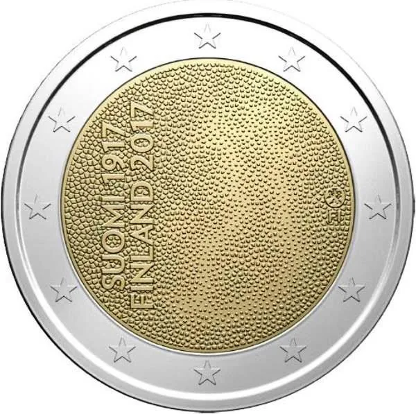 100 Jahre Unabhängigkeit – Motiv der finnischen 2-Euro-Gedenkmünze 2017 vorgestellt