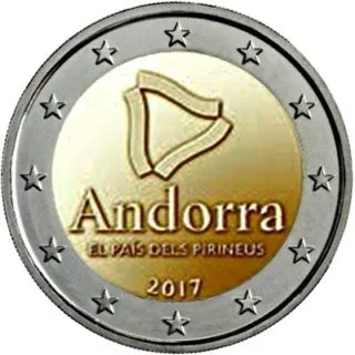 Thema und Motiv der zweiten andorranischen 2-Euro-Gedenkmünze 2017 bekanntgegeben