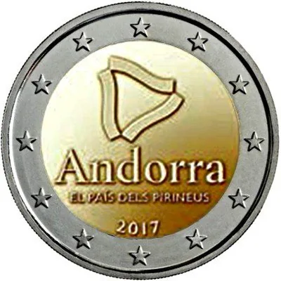 Thema und Motiv der zweiten andorranischen 2-Euro-Gedenkmünze 2017 bekanntgegeben
