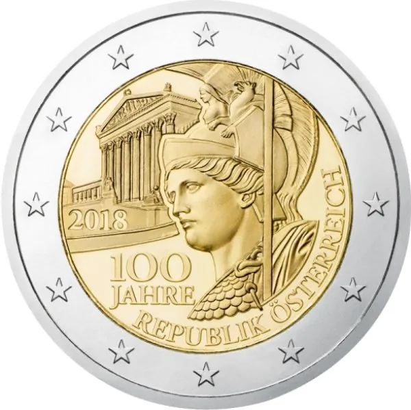 Motiv der österreichischen 2-Euro-Gedenkmünze 2018 bekannt geworden
