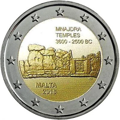 Motiv der ersten maltesischen 2-Euro-Gedenkmünze 2018 vorgestellt