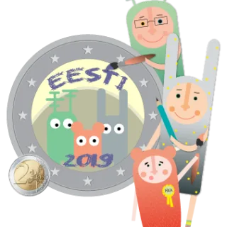 Abstimmung zum Motiv der estnischen 2-Euro-Gedenkmünze 2019 gestartet