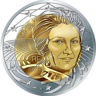Motiv der zweiten französischen 2-Euro-Gedenkmünze 2018 veröffentlicht