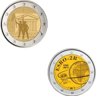 Thema und Motiv der ersten belgischen 2-Euro-Gedenkmünze 2018 bekannt