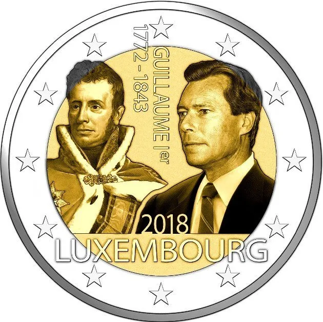 Motiv der zweiten luxemburgischen 2-Euro-Gedenkmünze veröffentlicht