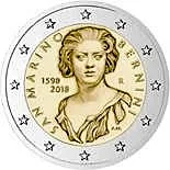 Motiv der zweiten sanmarinesischen 2-Euro-Gedenkmünze 2018 veröffentlicht