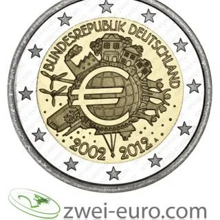 Originalbild der 2-Euro-Gemeinschaftsausgabe 2012