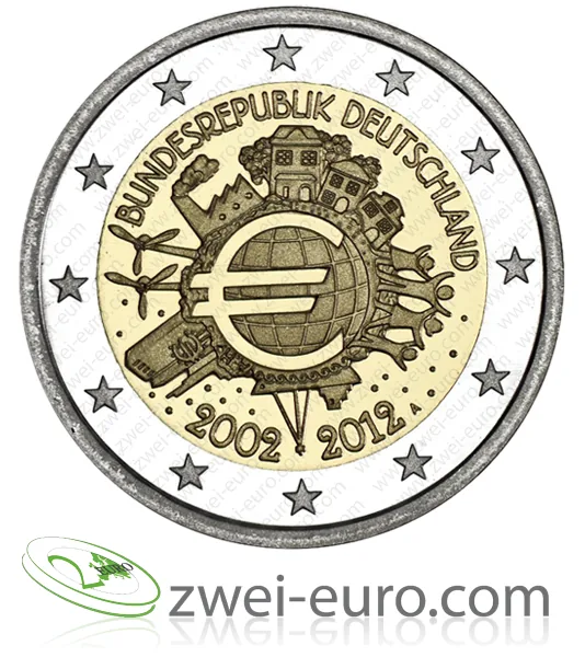 Originalbild der 2-Euro-Gemeinschaftsausgabe 2012