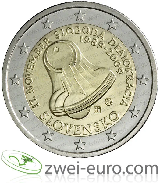 Originalbild der 2-Euro-Gedenkmünze 2009