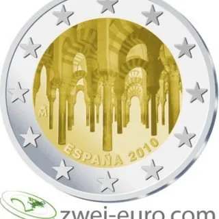 2-Euro-Gedenkmünzenserie „UNESCO-Weltkulturerbestätten“ ab 2010