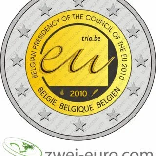 2-Euro-Gedenkmünze EU-Ratspräsidentschaft 2010