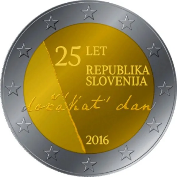 Motiv der slowenischen 2-Euro-Gedenkmünze 2016 veröffentlicht