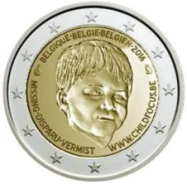 Belgische 2-Euro-Gedenkmünze „Child Focus“ verausgabt