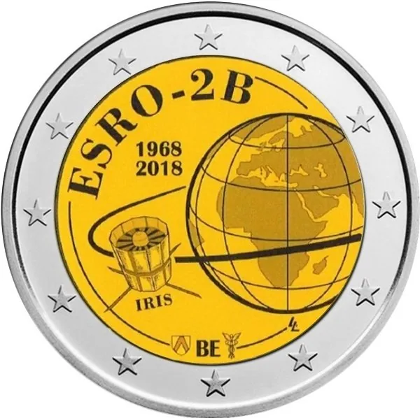 Entwurf der zweiten belgischen 2-Euro-Gedenkmünze 2018 bekanntgegeben