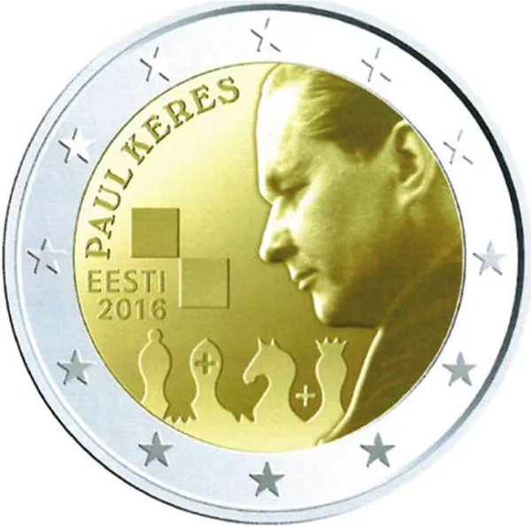 Motiv der estnischen 2-Euro-Gedenkmünze für 2016 vorgestellt