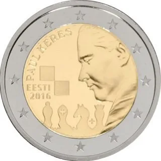 Estnische 2-Euro-Gedenkmünze 2016 ausgegeben