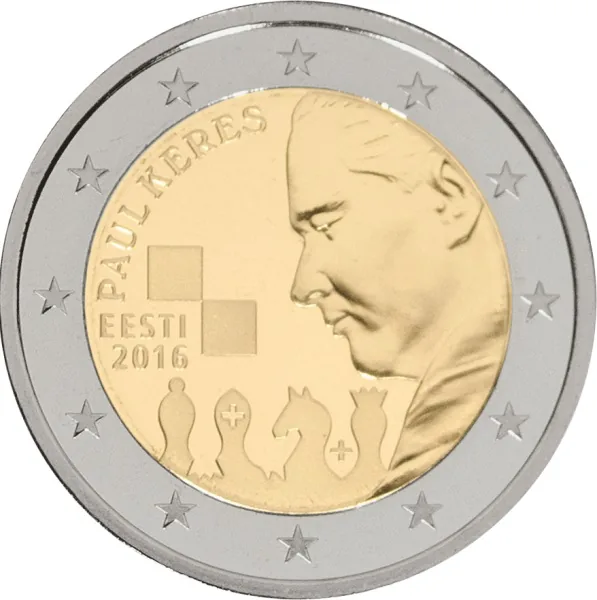 Estnische 2-Euro-Gedenkmünze 2016 ausgegeben