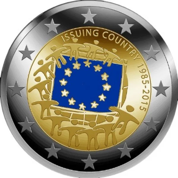Ausgabe der französischen Gemeinschaftsausgabe „30 Jahre Europaflagge“ bekanntgegeben