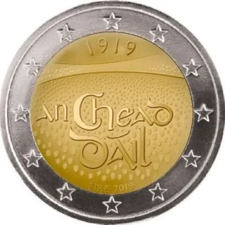 Motiv der irischen 2-Euro-Gedenkmünze 2019 vorgestellt
