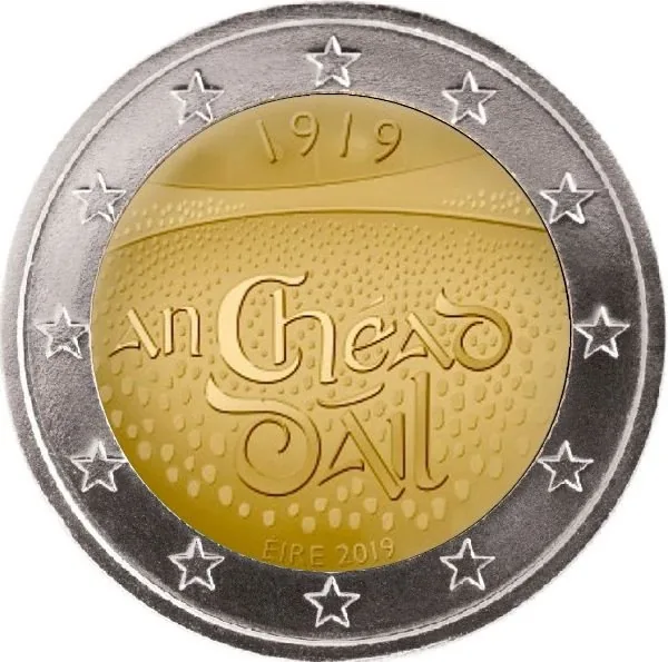 Motiv der irischen 2-Euro-Gedenkmünze 2019 vorgestellt