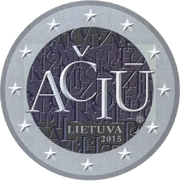 Motiv der litauischen 2-Euro-Gedenkmünze 2015 vorgestellt