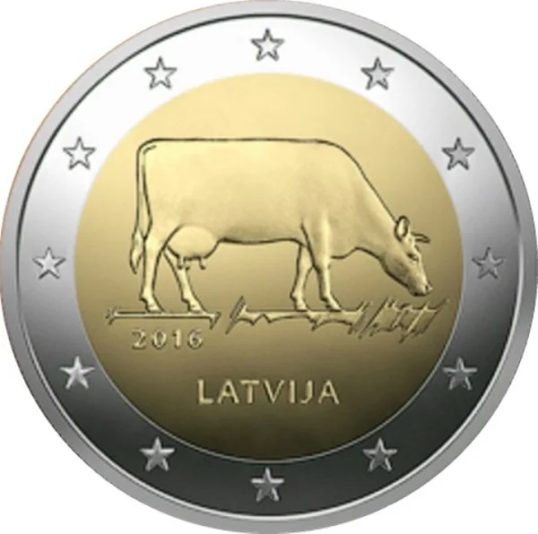 Erste lettische 2-Euro-Gedenkmünze 2016 heute ausgegeben