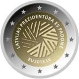 Münze zum Vorsitz Lettlands im Rat der EU vorgestellt