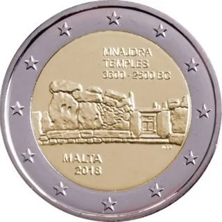 Erste maltesische 2-Euro-Gedenkmünze 2018 ausgegeben