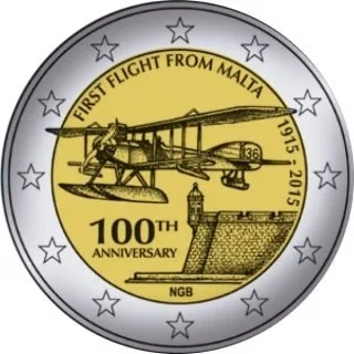 100. Jahrestag des Erstflugs von Malta – Motiv veröffentlicht