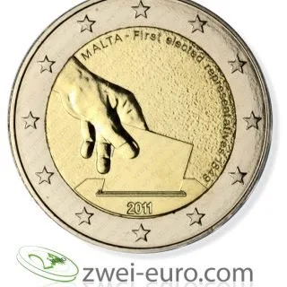 2-Euro-Gedenkmünze Malta 2011 ausgegeben