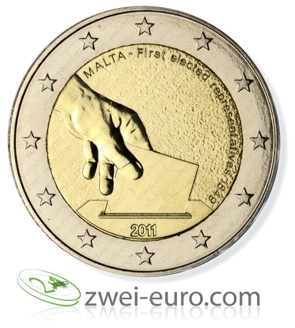 2-Euro-Gedenkmünze Malta 2011 ausgegeben