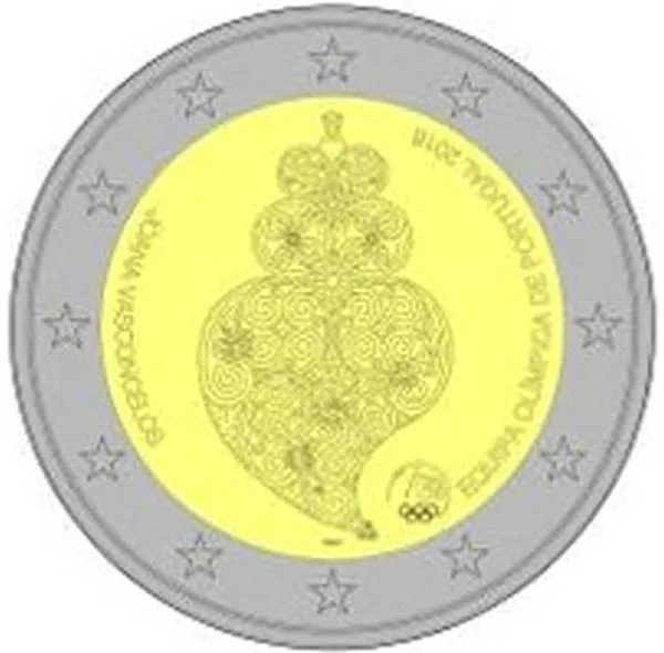 2-Euro-Gedenkmünze 2016: Olympische Spiele in Rio de Janeiro