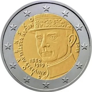 Motiv der slowakischen 2-Euro-Gedenkmünze 2019 veröffentlicht