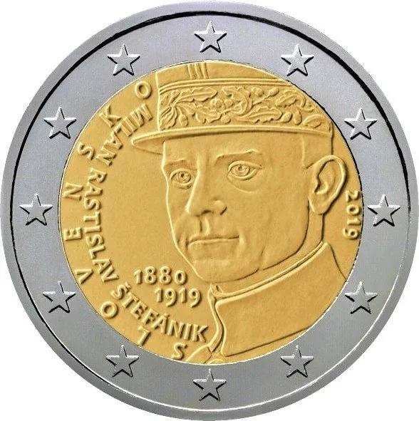 Motiv der slowakischen 2-Euro-Gedenkmünze 2019 veröffentlicht