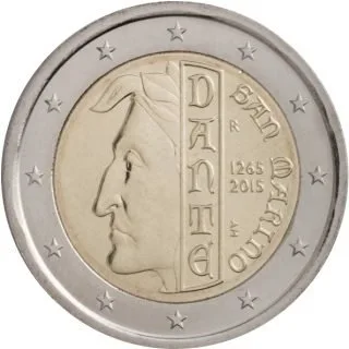 UFN San Marino veröffentlicht Bild der geprägten Dante-Münze