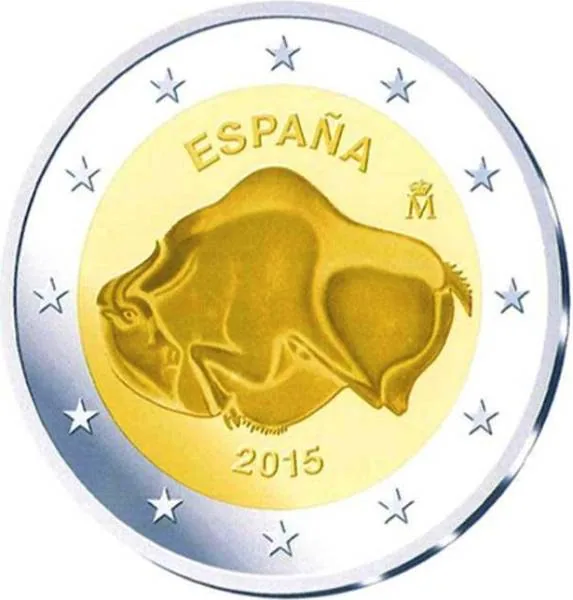 2-Euro-Gedenkmünze Spaniens 2015 offiziell bestätigt