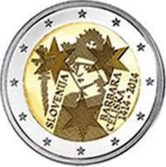 Ausgabedatum bekannt: 600. Jahrestag der Krönung von Barbara Celjska (Barbara von Cilli)
