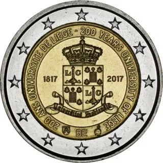 Erste belgische 2-Euro-Gedenkmünze 2017 heute ausgegeben