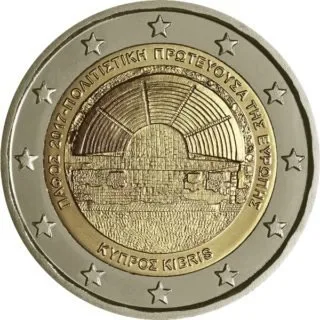 Motiv der zypriotischen 2-Euro-Gedenkmünze 2017 vorgestellt