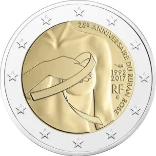 2-Euro-Gedenkmünze zum Welt-AIDS-Tag ausgegeben