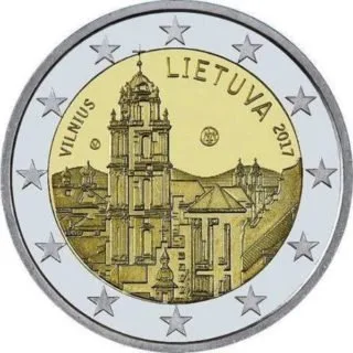 Vilnius – Kulturstadt 2017 – geprägte Münze vorgestellt