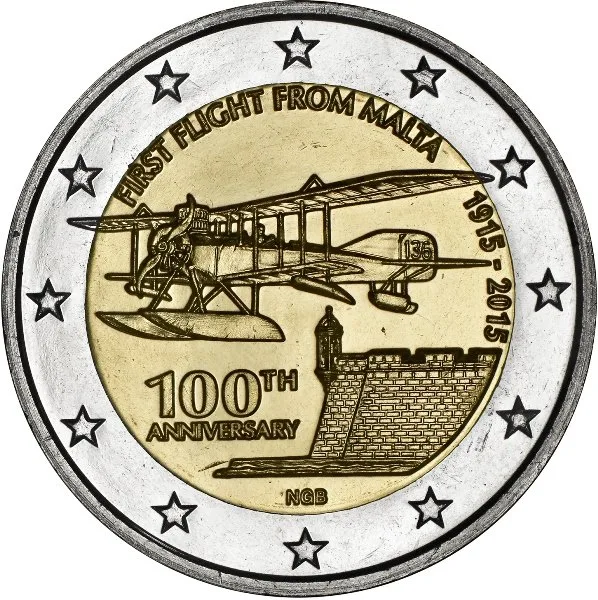 100. Jahrestag des Erstflugs von Malta