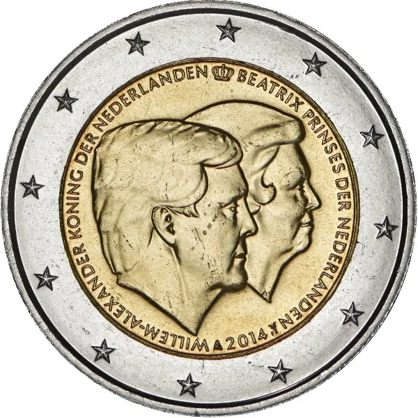 Changement de règne – Double portrait du roi Willem-Alexander et de la princesse Beatrix