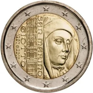 Erstes Bild der geprägten san-marinesischen 2-Euro-Gedenkmünze 2017 veröffentlicht